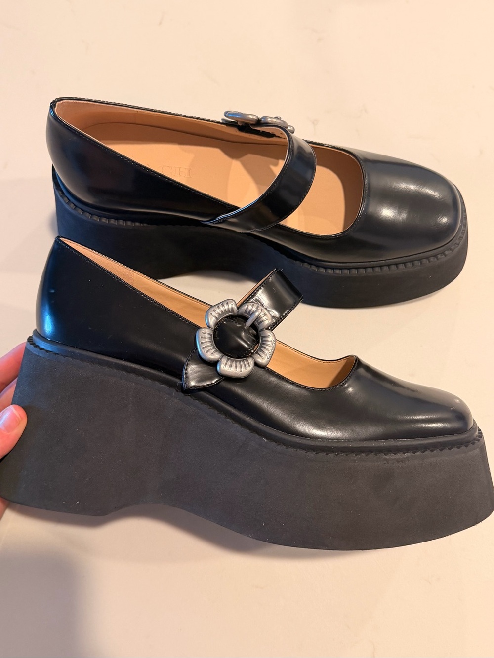 Coach Andie Platform Mule heel size 8.5 - Picture 2 of 6